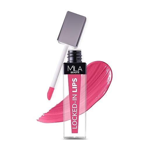 Mila Beaute Locked In Lips Transfer Proof Liquid Lipstick Rose Soda - 4.5 ml