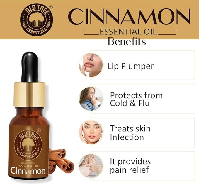 Old Tree Pure Cinnamon Essential Oil - 15 ml