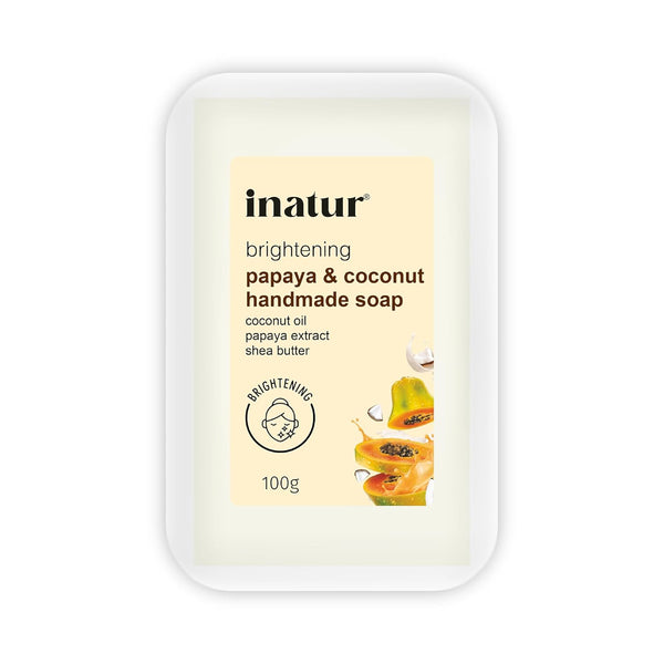 Inatur Papaya And Coconut Soap - 100 gms