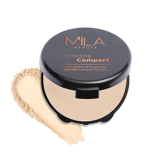 Mila Beaute Compact Powder Ivory - 16 gms