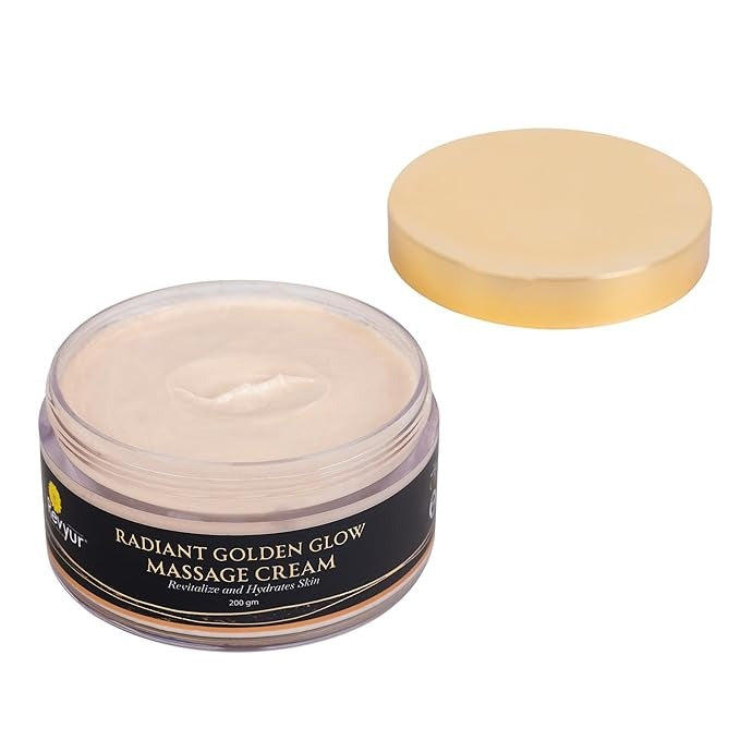 Revyur Speciality Naturals Radiant Golden Glow Massage Cream - 200 gms