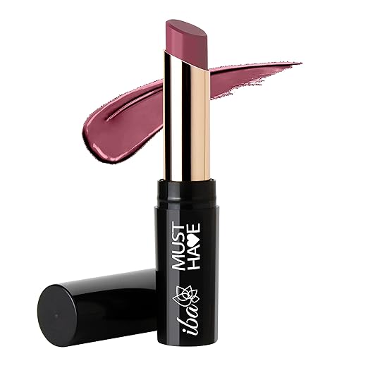 Iba Must Have Transfer Proof Ultra Matte Lipstick Shade 06 First Crush - 3.2 gms