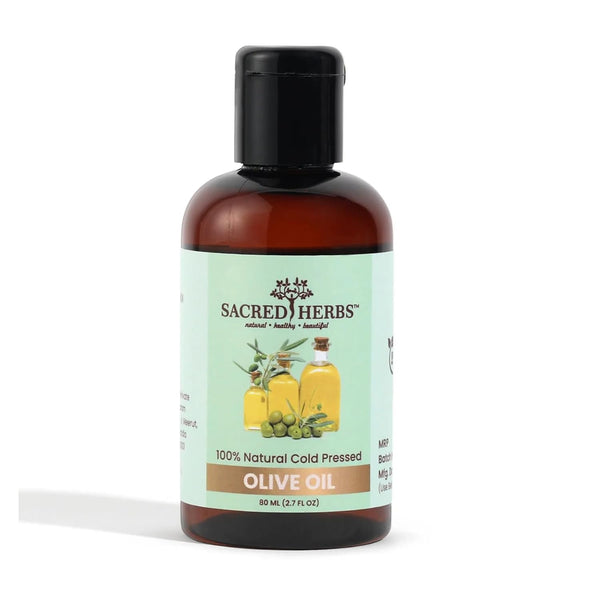 Sacred Herbs 100% Natural Cold Pressed Olive oil - 80 ml