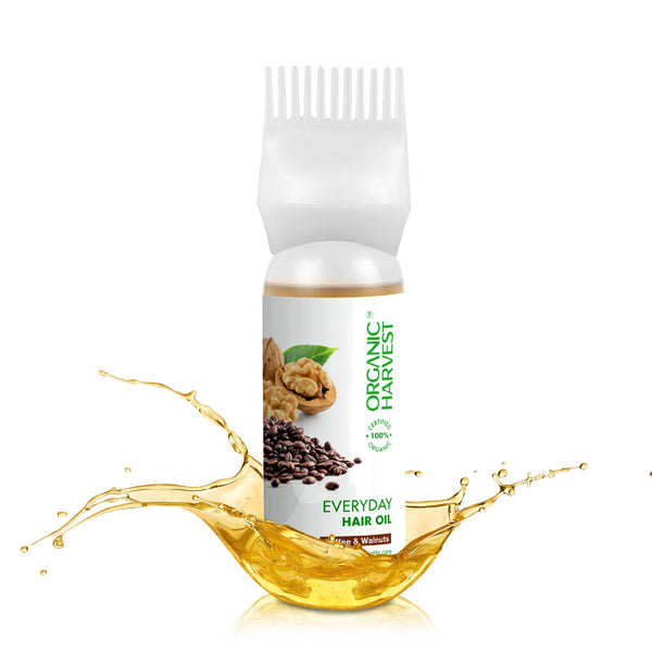 Organic Harvest Organic Hair Strengthening Hair Oil Hair Re-Growth With Coffee Bean Oil - 150 ml