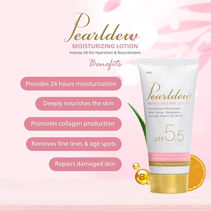 Pearldew Moisturizing Lotion, pH 5.5 - 100 Ml