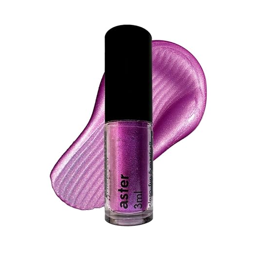 Ruby's Organics Mini Metallic Liquid Eyeshadow Aster - 3 ml