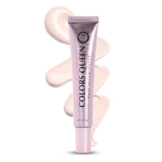 Colors Queen Base Illuminator Highlighter Golden Pink - 30 gms