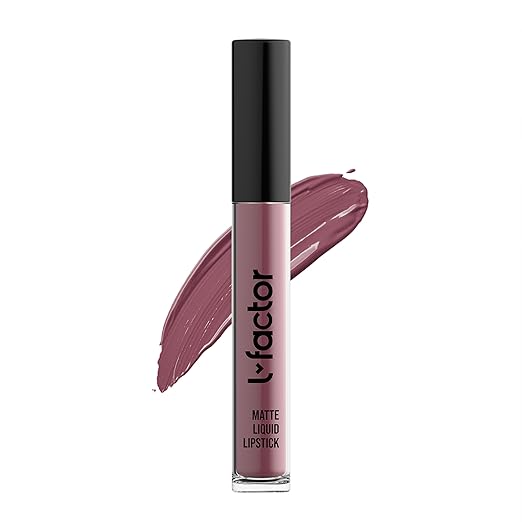 L Factor New York Matte Trap Liquid Lipstick Deep Mauve - 5 ml