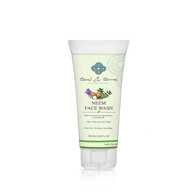 Teal & Terra Organic Neem Face Wash - 100 Ml
