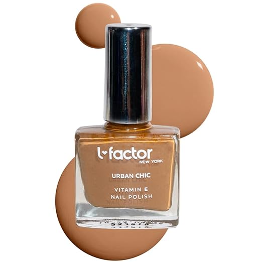 L Factor New York Urban Chic Luxe Nailpaints Coffee Brown - 10 ml