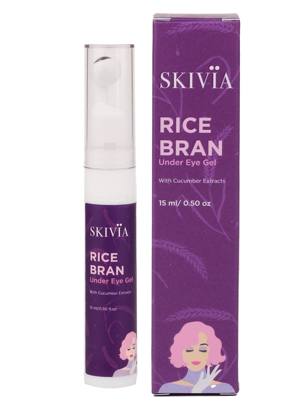 Skivia Rice Bran Under Eye Gel - 15 gms