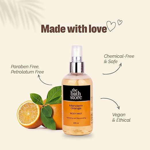 The Bath Store Mandarin Orange Women Body Mist - 200 ml
