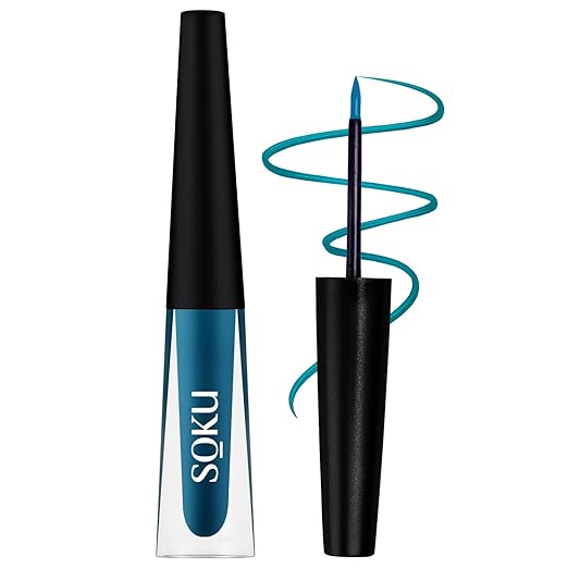 Soku Eye Can See Intense Blue Liquid Eyeliner - 2.5 ml