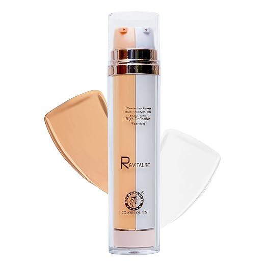 Colors Queen Revitalift 2 In 1 High Definition Double Action 04 Beige - 40 gms