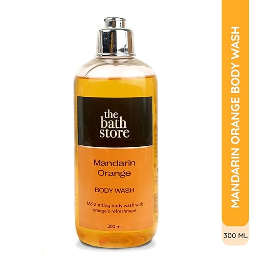 The Bath Store Mandarin Orange Body Wash Shower Gel Tan Removal - 300 ml