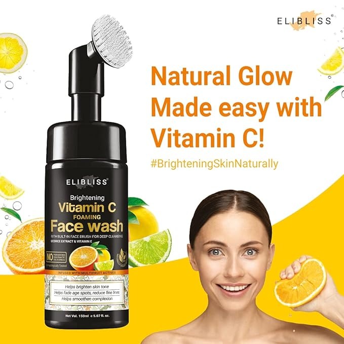 Elibliss Vitamin C & Niacinamide Foaming  - 150 ml