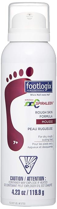 Footlogix Rough Skin Formula w/Spiraleen - 119 gms