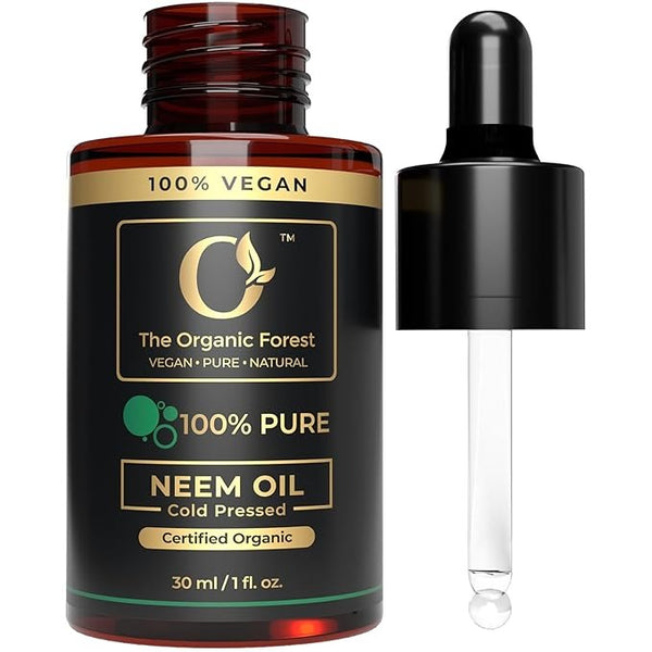 The Organic Forest Organic Neem Oil - Cold Pressed - 30 ml
