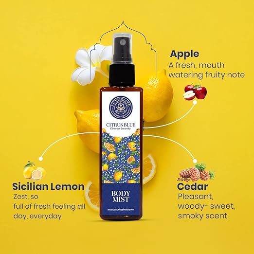 Luxuriate Citrus Blue Mist Fragrance Body Mist - 100 ml