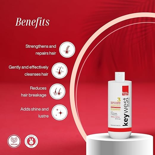 Keywest Professional Nanoplastia Sulfate Free Shampoo - 100 ml