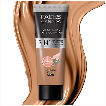 Faces Canada All Day Hydra Matte Foundation - 15 ml
