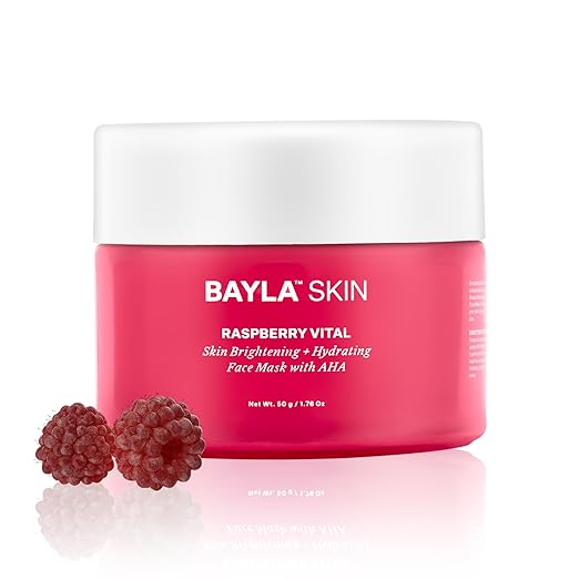 Bayla Skin Raspberry Glow + Hydration Boost Face Mask - 50 gms