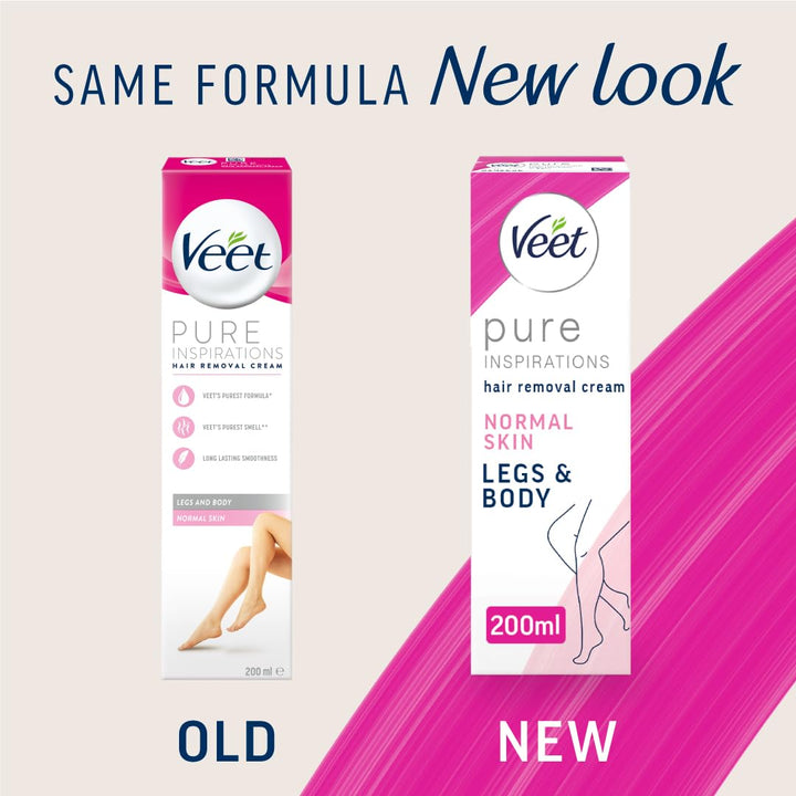 Veet Hair Removal Cream Normal Skin with Lotus Milk & Jasmine - 200 ml