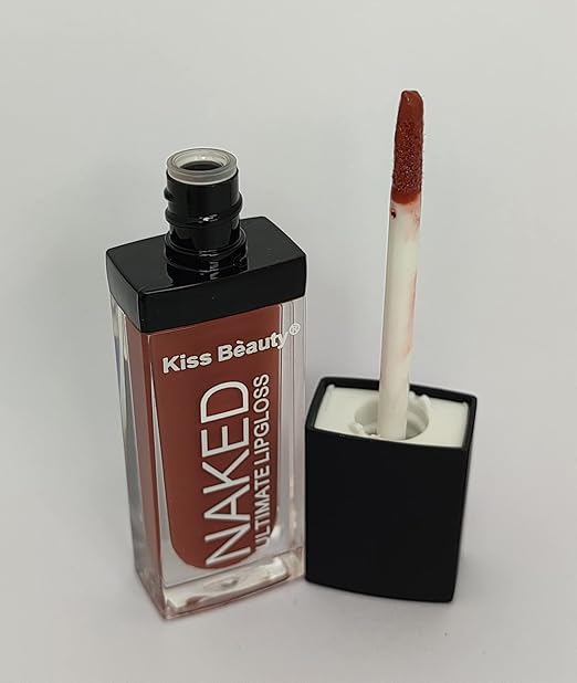 Kiss Beauty Gloss Lip Brown (Glossy) - 4 gms