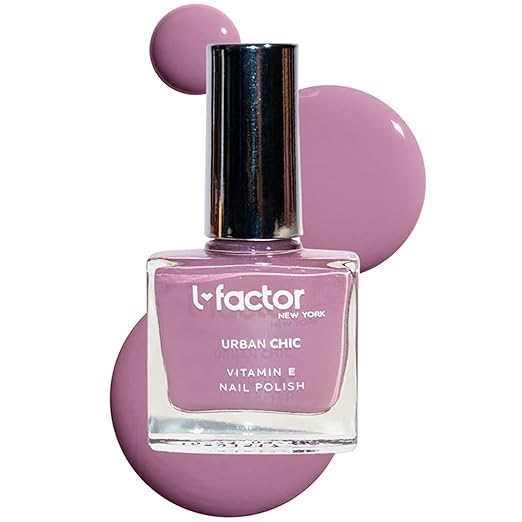 L Factor New York Urban Chic Luxe Nailpaints Deep Plum Gloss - 10 ml
