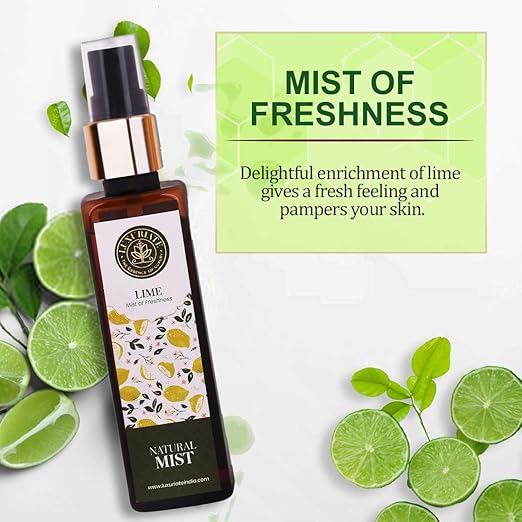 Luxuriate Pure and Natural Lime Face Mist - 100 ml