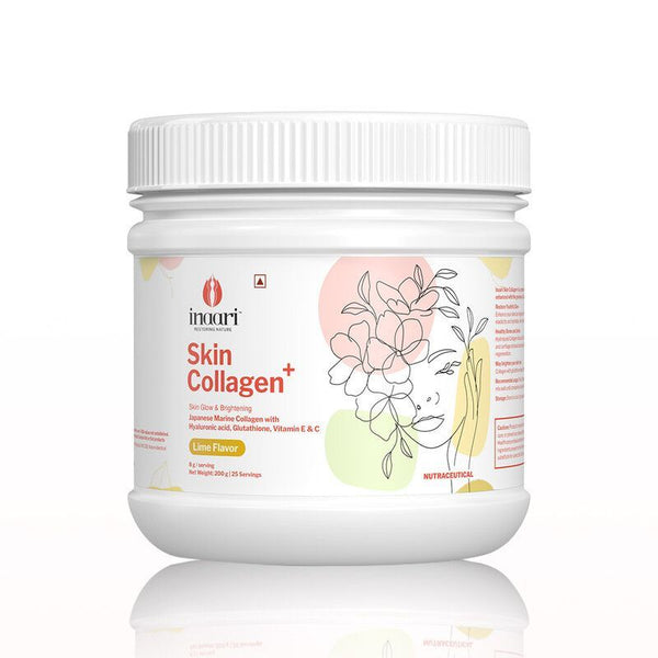 Inaari Collagen Plus Powder Collagen For Women - Lime - 200 gms