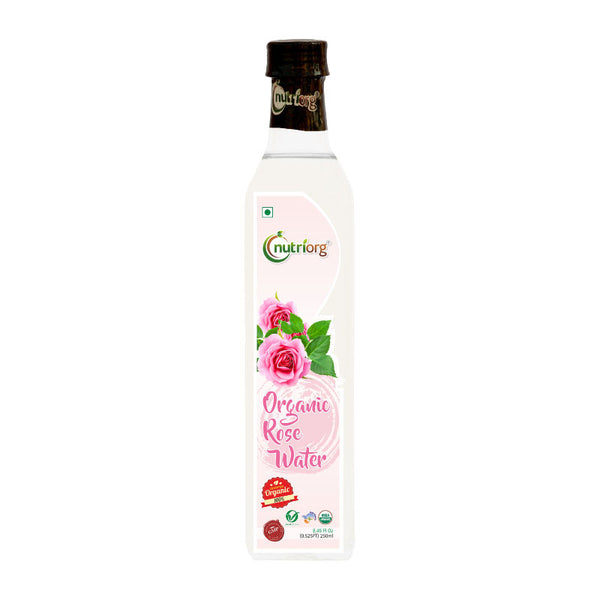 Nutriorg Organic Rose Water - 250 ml