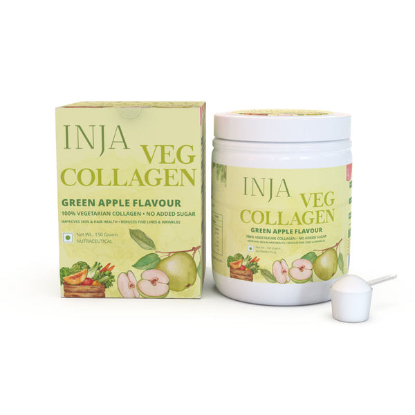 Inja Veg Collagen - Green Apple - 150 gms