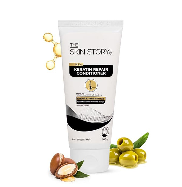 The Skin Story Keratin Smooth Hair Conditioner - 100 gms