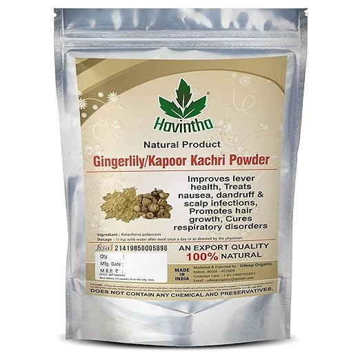 Havintha Kapoor Kachri Powder for Dandruff & Scalp Hair Growth - 100 gms