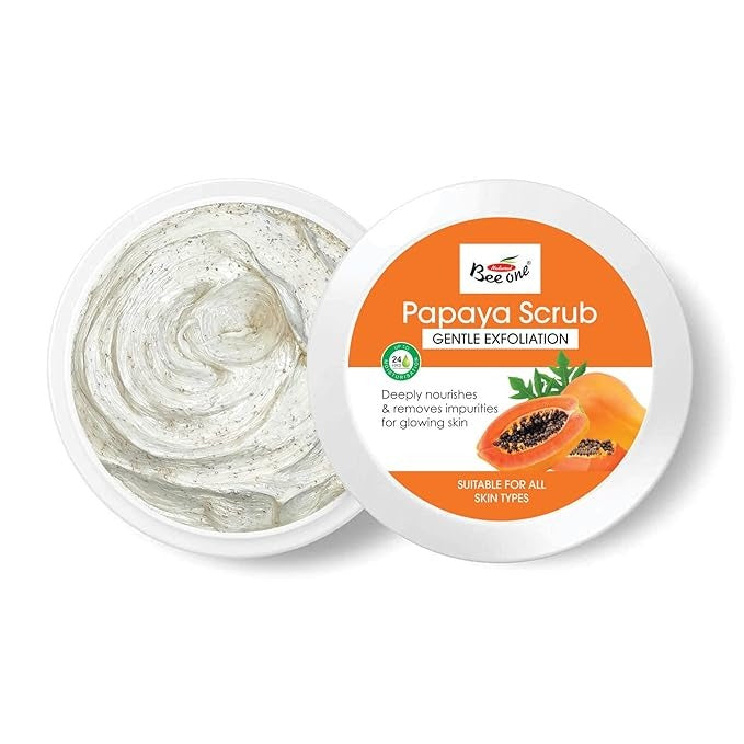 Beeone Face & Body Papaya Scrub - 600 ml