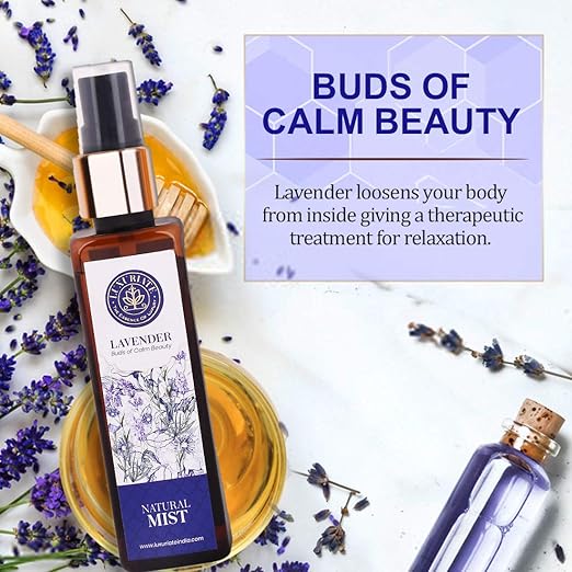 Luxuriate Pure and Natural Body Face Lavender Mist - 100 ml
