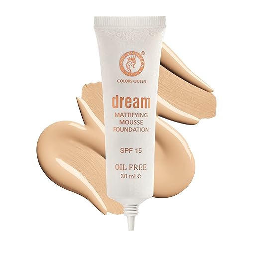 Colors Queen Dream Mattifying Mousse Foundation 03 Light Sand - 30 ml