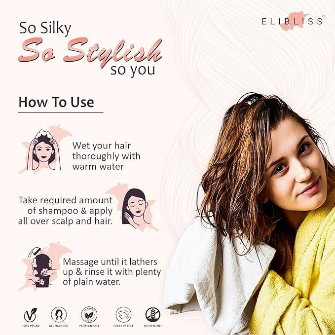 Elibliss Premium Onion Shampoo - 300 ml