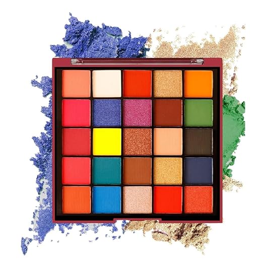 Mattlook 25 Colors Blink Eyeshadow Palette Mutlicolor 02 - 26 gms