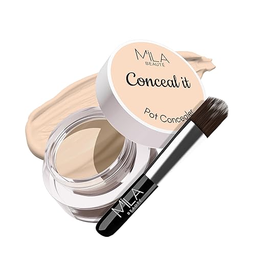 Mila Beaute Conceal It Pot Concealer 03 Creamy Beige - 4 gms