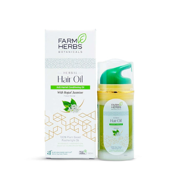 Farmherbs 100% Herbal Hair Oil - 100 ml