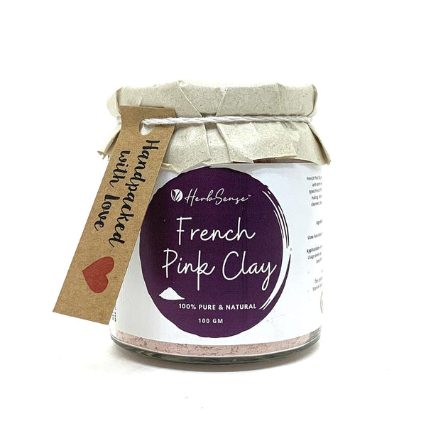 Herbsense French Pink Clay Mask - 100 gms