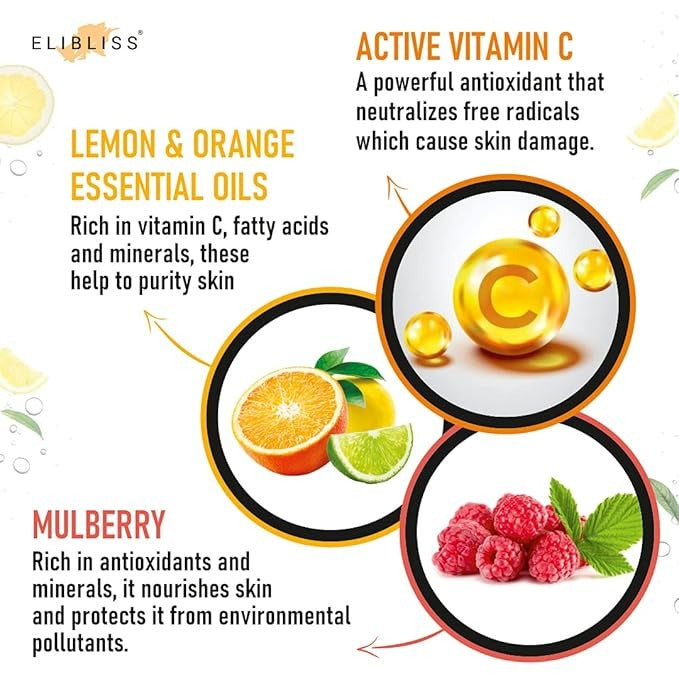Elibliss Vitamin C & Niacinamide Foaming  - 150 ml