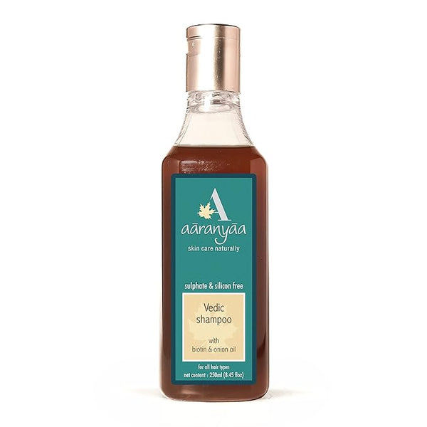 Aaranyaa Vedic Shampoo With Biotin & Onion Oil - 250 ml