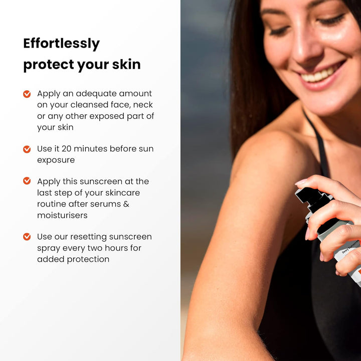 The True Therapy Dewy Sunscreen With SPF 50++ PA++ Body Sunscreen, 5% ...