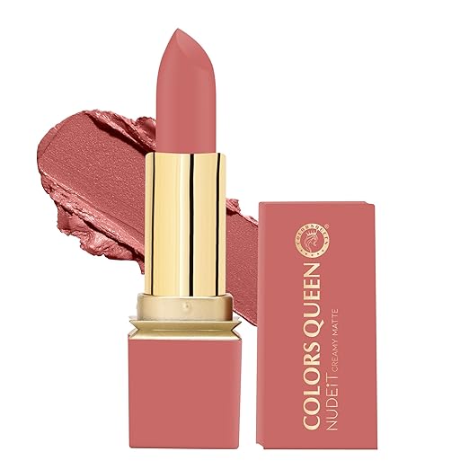 Colors Queen Lipstick 04 Coral Kiss (Matte) - 4 gms