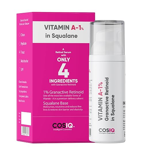 Cos-IQ 1% Vitamin A Granactive Retinoid in Squalane Face Serum - 30 ml