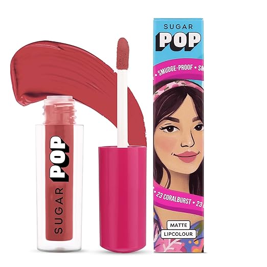 Sugar Pop Matte Lipcolour Coralburst (Coral) - 1.6 ml