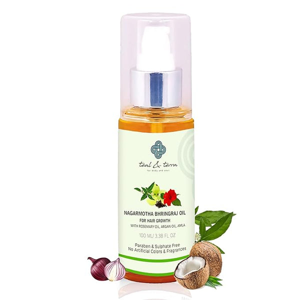 Teal & Terra Nagarmotha Bhringraj Hair Oil - 100 Ml